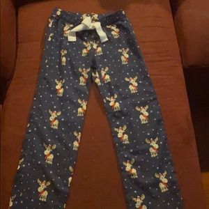 Abercrombie christmas bottoms for sleeping